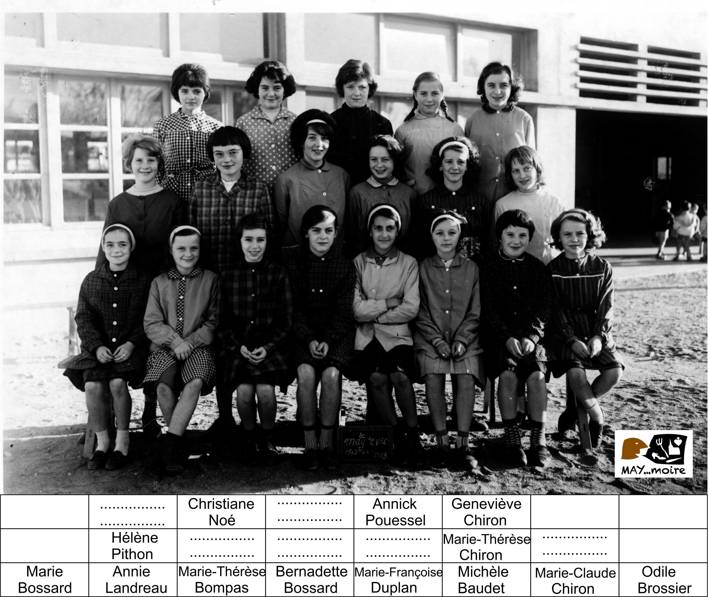 1963 filles St Joseph